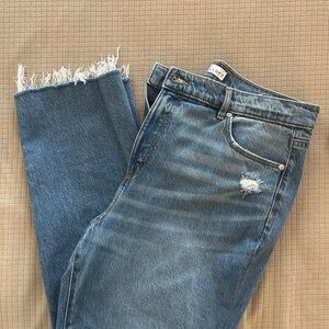 LOFT Classic Straight Leg Denim Jeans